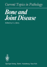 Bone and Joint Disease (Current Topics in Pathology) （Reprint）