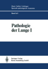 Spezielle pathologische Anatomie. 16 Pathologie der Lunge （Softcover reprint of the original 1st ed. 1983. 2011. xxvi, 646 S. XXV）