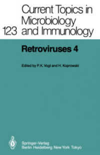 Retroviruses 4 (Current Topics in Microbiology and Immunology) （Reprint）