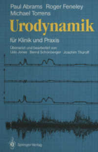 Urodynamik : Fur Klinik Und Praxis （Reprint）