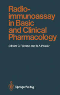 Radioimmunoassay in Basic and Clinical Pharmacology (Handbook of Experimental Pharmacology) （Reprint）