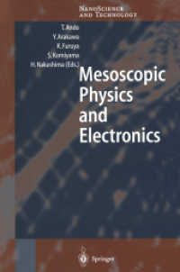 Mesoscopic Physics and Electronics (Nanoscience and Technology)