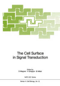 The Cell Surface in Signal Transduction (NATO Asi Series (Closed) / NATO Asi Subseries H: (Closed)) （Reprint）