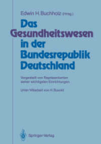 Das Gesundheitswesen in Der Bundesrepublik Deutschland : Vorgestellt Von Reprasentanten Seiner Wichtigsten Einrichtungen （Reprint）