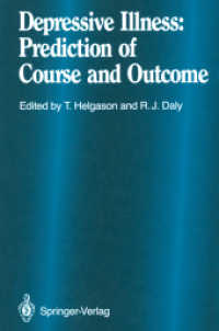 Depressive Illness : Prediction of Course and Outcome （Reprint）