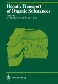 Hepatic Transport of Organic Substances (Proceedings in Life Sciences)