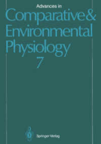 Advances in Comparative and Environmental Physiology (Advances in Comparative and Environmental Physiology) （Reprint）