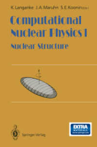 Computational Nuclear Physics 1 : Nuclear Structure