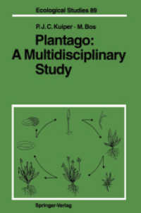Plantago : A Multidisciplinary Study (Ecological Studies) （Reprint）