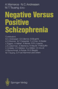 Negative Versus Positive Schizophrenia （Reprint）