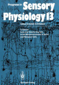 Ionic and Volume Changes in the Microenvironment of Nerve and Receptor Cells (Progress in Sensory Physiology) （Reprint）