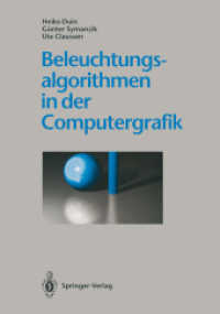 Beleuchtungsalgorithmen in Der Computergrafik （Reprint）