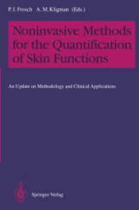Noninvasive Methods for the Quantification of Skin Functions : An Update on Methodology and Clinical Applications （Reprint）