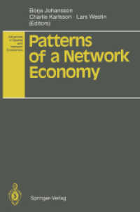 Patterns of a Network Economy (Advances in Spatial and Network Economics) （Reprint）