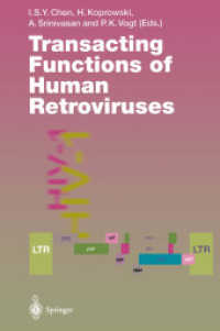 Transacting Functions of Human Retroviruses (Current Topics in Microbiology and Immunology)