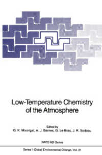 Low-Temperature Chemistry of the Atmosphere (NATO Asi Series (Closed) / NATO Asi Subseries I: (Closed)) （Reprint）