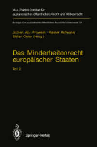 Das Minderheitenrecht Europaischer Staaten : Teil 2 (Beitrage Zum Auslandischen Offentlichen Recht Und Volkerrecht) （Reprint）