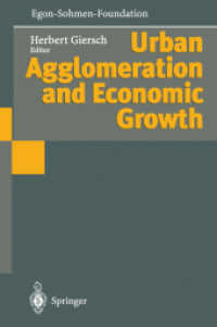 Urban Agglomeration and Economic Growth (Publications of the Egon-sohmen-foundation) （Reprint）