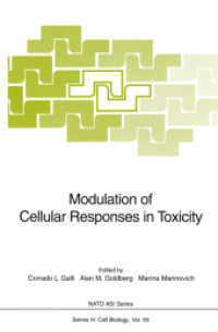 Modulation of Cellular Responses in Toxicity (NATO Asi Series (Closed) / NATO Asi Subseries H: (Closed)) （Reprint）