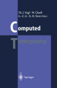 Computed Tomography : State of the Art and Future Applications （Reprint）