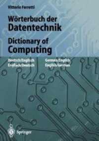 Worterbuch der Datentechnik / Dictionary of Computing : Englisch-deutsch / Deutsch-englisch English-german / German-english -- Paperback (German Langu