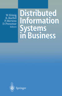 Distributed Information Systems in Business （Reprint）