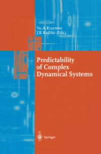 Predictability of Complex Dynamical Systems (Springer Series in Synergetics) （Reprint）