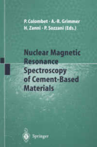 Nuclear Magnetic Resonance Spectroscopy of Cement-based Materials （Reprint）
