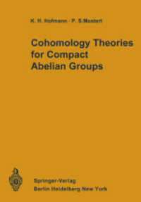 Cohomology Theories for Compact Abelian Groups （Reprint）