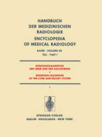 Rontgendiagnostik Der Leber Und Der Gallenwege Teil 1 / Roentgen Diagnosis of the Liver and Biliary System Part 1 (Handbuch der medizinischen Radiolog （Reprint）
