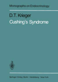 Cushing's Syndrome (Monographs on Endocrinology) （Reprint）