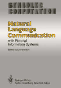 Natural Language Communication with Pictorial Information Systems (Symbolic Computation / Artificial Intelligence) （Reprint）