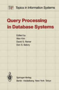 Query Processing in Database Systems (Topics in Information Systems) （Reprint）