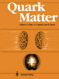 Quark Matter : Proceedings of the Sixth International Conference on Ultrarelativistic Nucleusnucleus Collisions Quark Matter 1987 Nordkirchen, Frg, 24