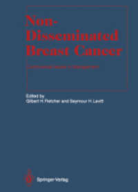 Non-Disseminated Breast Cancer : Controversial Issues in Management (Medical Radiology / Radiation Oncology) （Reprint）