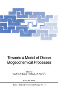 Towards a Model of Ocean Biogeochemical Processes (NATO Asi Series (Closed) / NATO Asi Subseries I: (Closed)) （Reprint）