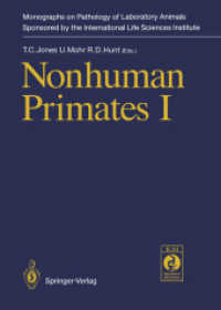 Nonhuman Primates I (Monographs on Pathology of Laboratory Animals) （Reprint）