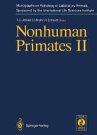 Nonhuman Primates II (Monographs on Pathology of Laboratory Animals)