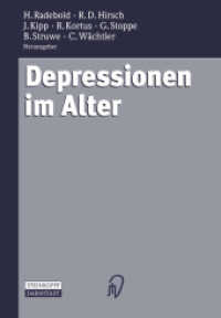 Depressionen im Alter （Softcover reprint of the original 1st ed. 1997. 2012. xvi, 330 S. XVI,）