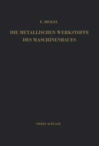 Die Metallischen Werkstoffe des Maschinenbaues （4TH）