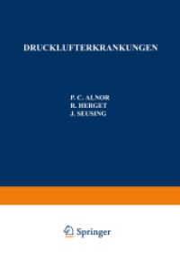 Drucklufterkrankungen （Softcover Reprint of the Original 1st 1964）