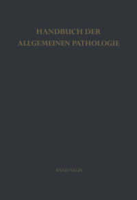 Handbuch der allgemeinen Pathologie. BD 2 Erbgefüge （Softcover reprint of the original 1st ed. 1974. 2012. xvi, 746 S. XVI,）
