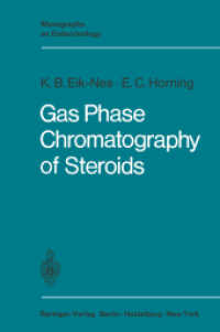 Gas Phase Chromatography of Steroids (Monographs on Endocrinology .2) （2012. xvi, 384 S. XVI, 384 p. 55 illus. 229 mm）