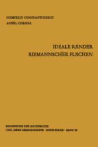 Ideale Ränder Riemannscher Flächen (Ergebnisse der Mathematik und ihrer Grenzgebiete. 2. Folge)