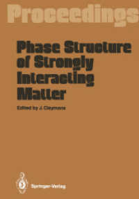 Phase Structure of Strongly Interacting Matter : Proceedings of a Summer School on Theoretical Physics, Held at the University of Cape Town, South Africa, January 8-19, 1990