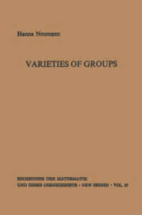 Varieties of Groups (Ergebnisse Der Mathematik Und Ihrer Grenzgebiete. 2. Folge) （Reprint）