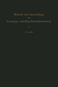 Betrieb und Anwendung von Leistungs- und Regeltransformatoren