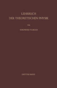 Lehrbuch der Theoretischen Physik : Band III · Klassische Physik II Das Maxwellsche Feld （Softcover reprint of the original 1st ed. 1961. 2012. viii, 336 S. VII）