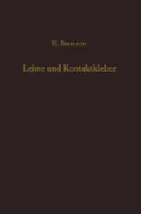 Leime Und Kontaktkleber: Theoretische Grundlagen Eigenschaften Anwendung