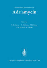 International Symposium on Adriamycin : Milan, 9th10th September, 1971 （Reprint）